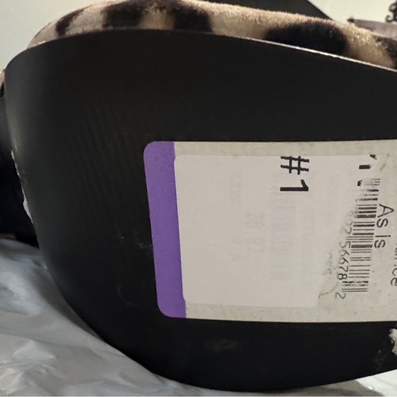 Steve Madden Leopard Print Heeled Ankle Boots Women’s 7.5 New No Box - Picture 6 of 8